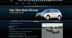Desktop Screenshot of caroneautogroup.com